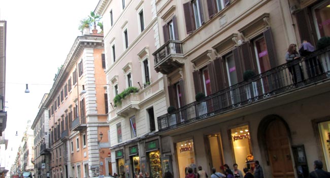 Roma-shopping